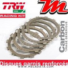 Disques d'embrayage garnis renforcés Racing ~ Kawasaki ZX-6R 600 Ninja ZX600P 2007-2016 ~ TRW Lucas MCC 339-8RAC