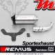 Ligne complète Pot d'échappement ~ Vespa GTS 300 ie Super 2016-2017 ~ Remus Sport Exhaust