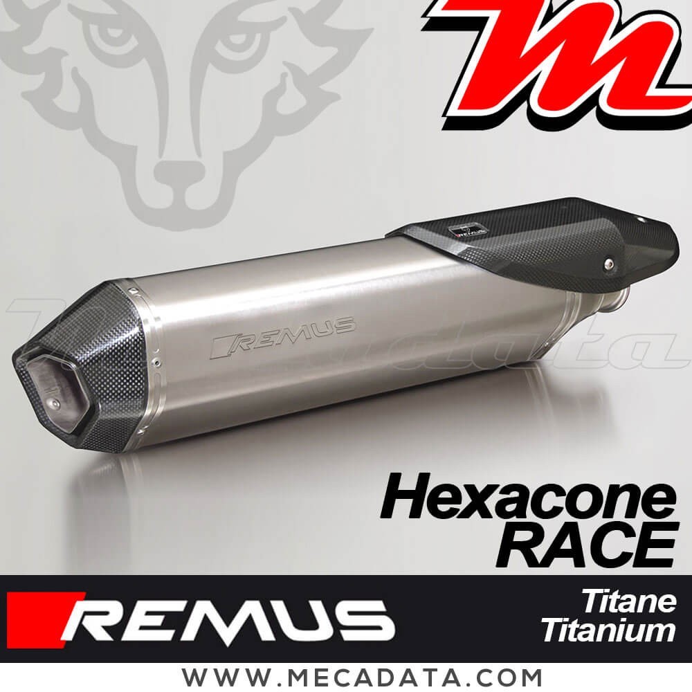 Silencieux Pot échappement REMUS Hexacone RACE KTM 1090 Adventure 2017 +