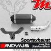 Silencieux Pot d'échappement REMUS Sportexhaust Vespa GTV 300 Sei Giorni (MA3C) 2017 - 2019