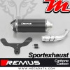 Silencieux Pot d'échappement REMUS Sportexhaust Vespa GTV 300 Sei Giorni (MA3C) 2017 - 2019