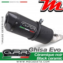 Silencieux Pot d'échappement ~ HONDA CBR 1000 RR 2008 - 2011 ~ GPR GHISA EVO - Version RACING