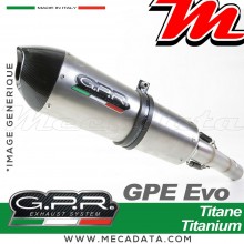 Silencieux Pot d'échappement ~ KTM DUKE 690 2012 - 2016 ~ GPR GPE EVO - Version RACING