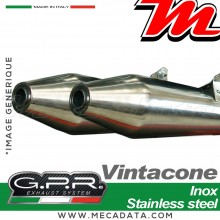 Silencieux Pot d'échappement ~ MOTO GUZZI CALIFORNIA 1100 Special / Stone / Sport / Ev / Alu 1997 - 2005 ~ GPR VINTACONE