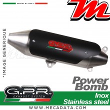 Ligne complète d'échappement ~ QUADRO S 350 2013 ~ GPR POWER BOMB