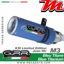 Silencieux Pot d'échappement ~ SUZUKI GSX-R 1000 2005 - 2006 ~ GPR M3 JOAN MIR LIMITED EDITION