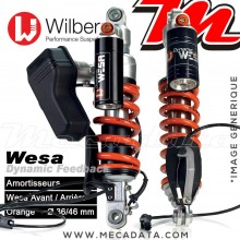Kit amortisseurs Wilbers WESA ~ BMW R 1200 GS [ESA] (R 12 W) ~ Années 2013 - 2016 (Avant / Arrière)