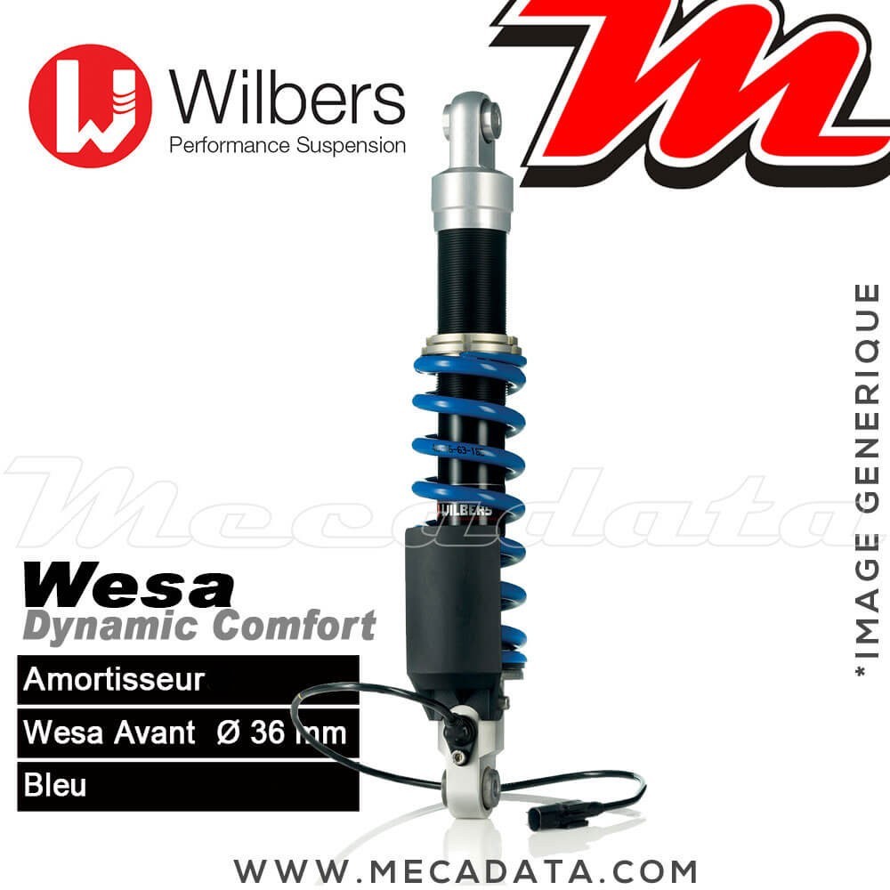 Amortisseur Wilbers WESA BMW K 1600 GT / GTL [ESA] (2 T 16) Années 2017 - 2018 (Avant)