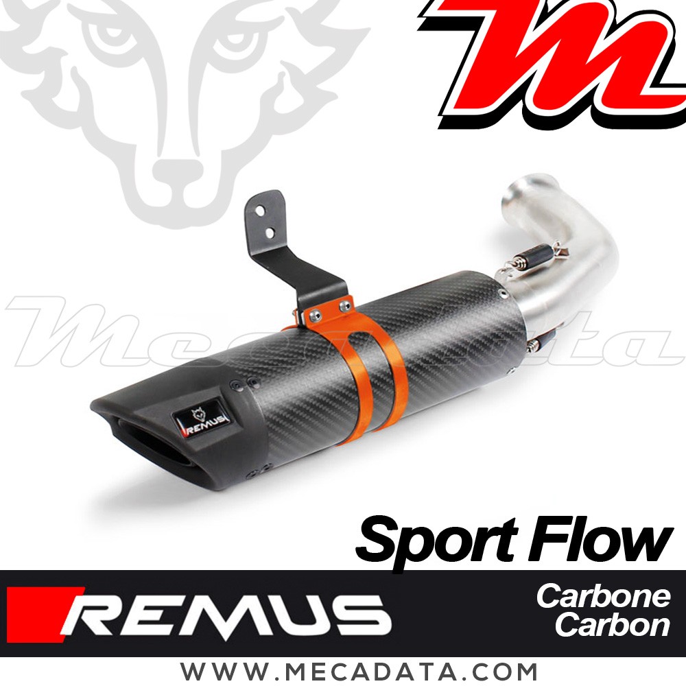 Pot D'échappement Sport DOMINATOR Pour KTM 390 Duke 2017-2020 - Acier Inox, DB Killer Inclus - Usage Hors Route