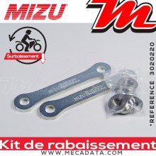 Kit Rabaissement ~ Suzuki DR-Z 400 E ~ ( BE ) 2000 - 2007 ~ Mizu - 35 mm