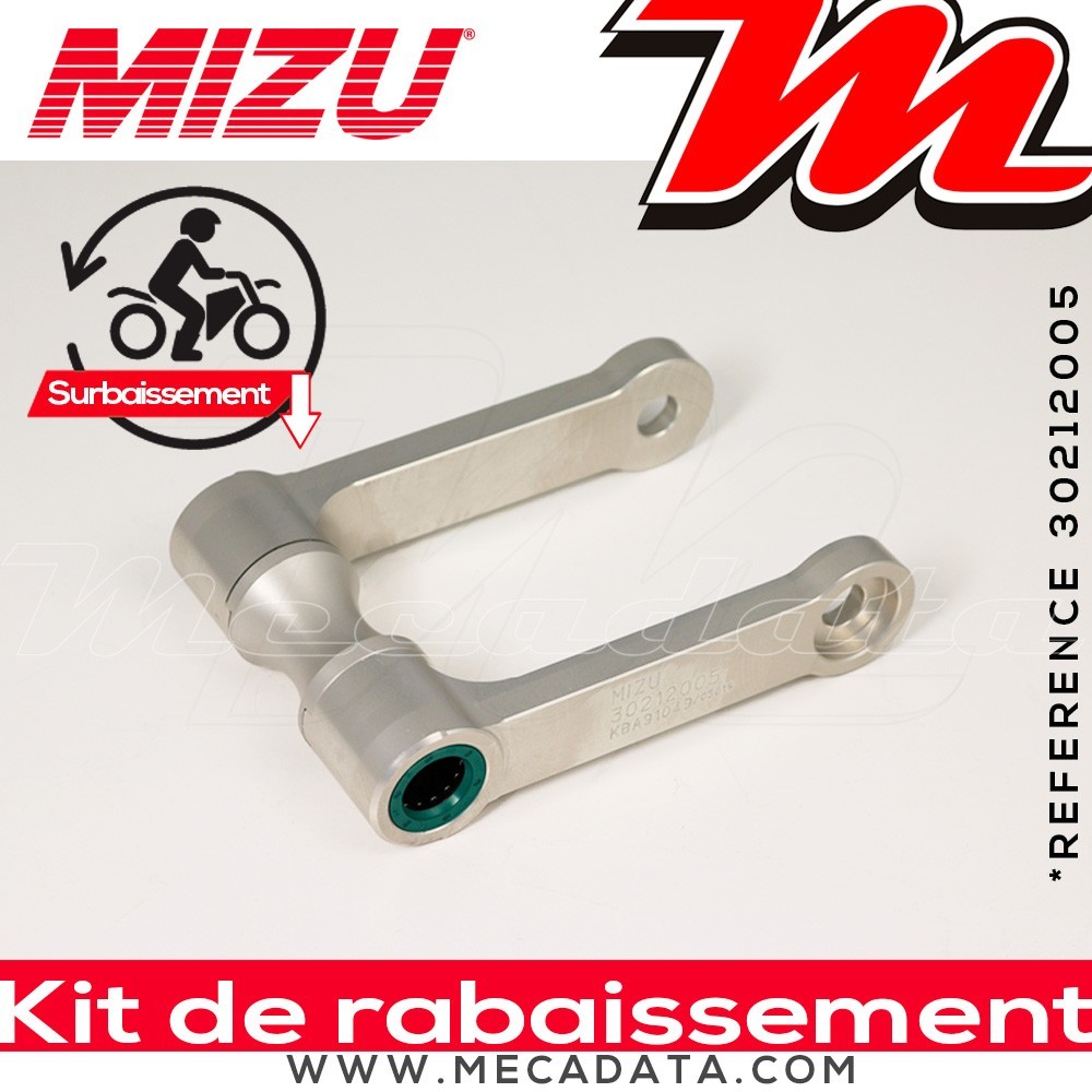 Kit Rabaissement ~ Suzuki GSX-S 125 ~ ( WDL0 ) 2017 - 2024 ~ Mizu - 25 mm