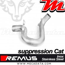 Tube intermédiaire suppression catalyseur ~ BMW F 750 GS 2018 - 2023 ~ REMUS