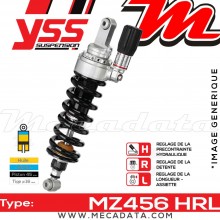 Amortisseur YSS MZ456 HRL ~ BMW F 650 (800) GS (E8GS/K72) ~ Annee 2009