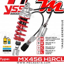 Amortisseur YSS MX456 HRC ~ BMW F 800 GS ABS (E8GS/K72) ~ Annee 2008