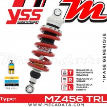 Amortisseur YSS MZ456 TRL ~ BMW F 800 GS ABS (E8GS/K72) ~ Annee 2010