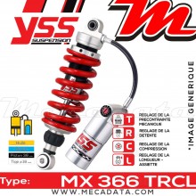 Amortisseur YSS MX366 TRC ~ Honda CBR 250 R (MC41A) ~ Annee 2011 - 2012