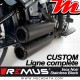 Ligne complète Remus Custom Exhaust VarioCap ASC-System sans embout Harley Davidson Fat Bob