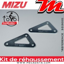 Kit de Rehaussement ~ HONDA CBR 600 RA ABS ~ (PC40E/ PC40F) 2009 ~ Mizu + 25 mm