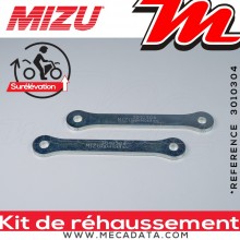 Kit de Rehaussement ~ SUZUKI GSF 650 Bandit / S ~ (WVB5) 2005 - 2006 ~ Mizu + 35 mm