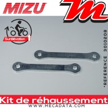 Kit de Rehaussement ~ KAWASAKI Z750 R ~ (ZR750P) 2011 - 2014 ~ Mizu + 25 mm
