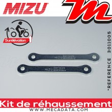 Kit de Rehaussement ~ KAWASAKI ZX-10R ~ (ZXT00E) 2008 - 2009 ~ Mizu + 25 mm