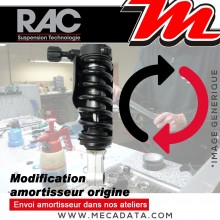 Kit Rabaissement ~ Zündapp DSR SM125/ EX125 ~ (DSR) 2018 - 2021 ~ RAC Suspension - 50 mm