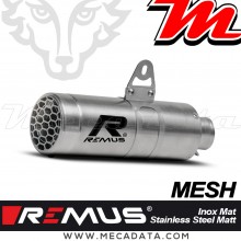 Silencieux d'échappement ~ KTM 125 Duke 2021 - 2024 ~ Remus MESH