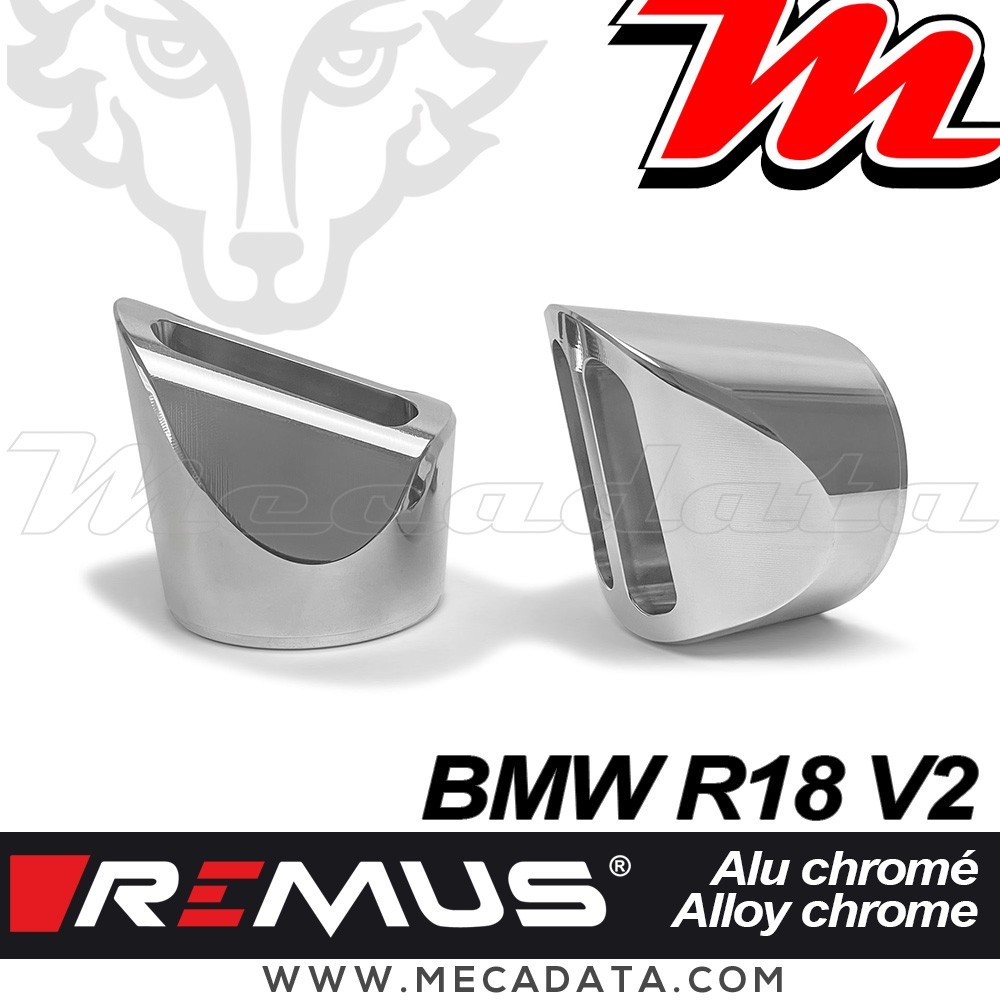 Options échappement REMUS Custom Variocap Exhaust Ø 102mm