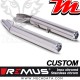 Silencieux d'échappement Remus Custom Exhaust VarioCap sans embout bmw r18 euro5