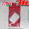 Durite de frein ~ Yamaha XVS 950 A, Midnight Star (VN021) 2009-2012 ~ TRW-Lucas MCH 431 V1 - Avant 