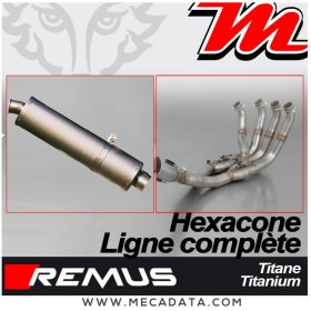 Ligne complète Haute Performance - BMW K 1300 R 2009-2016 - BMW K 1300 S 2009-2016 - REMUS Hexacone