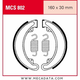 Mâchoires de frein  ~ TRW Lucas MCS 802 