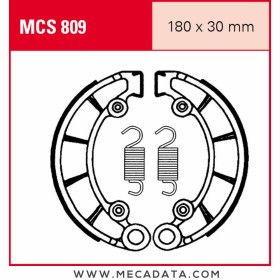 Mâchoires de frein  ~ TRW Lucas MCS 809 