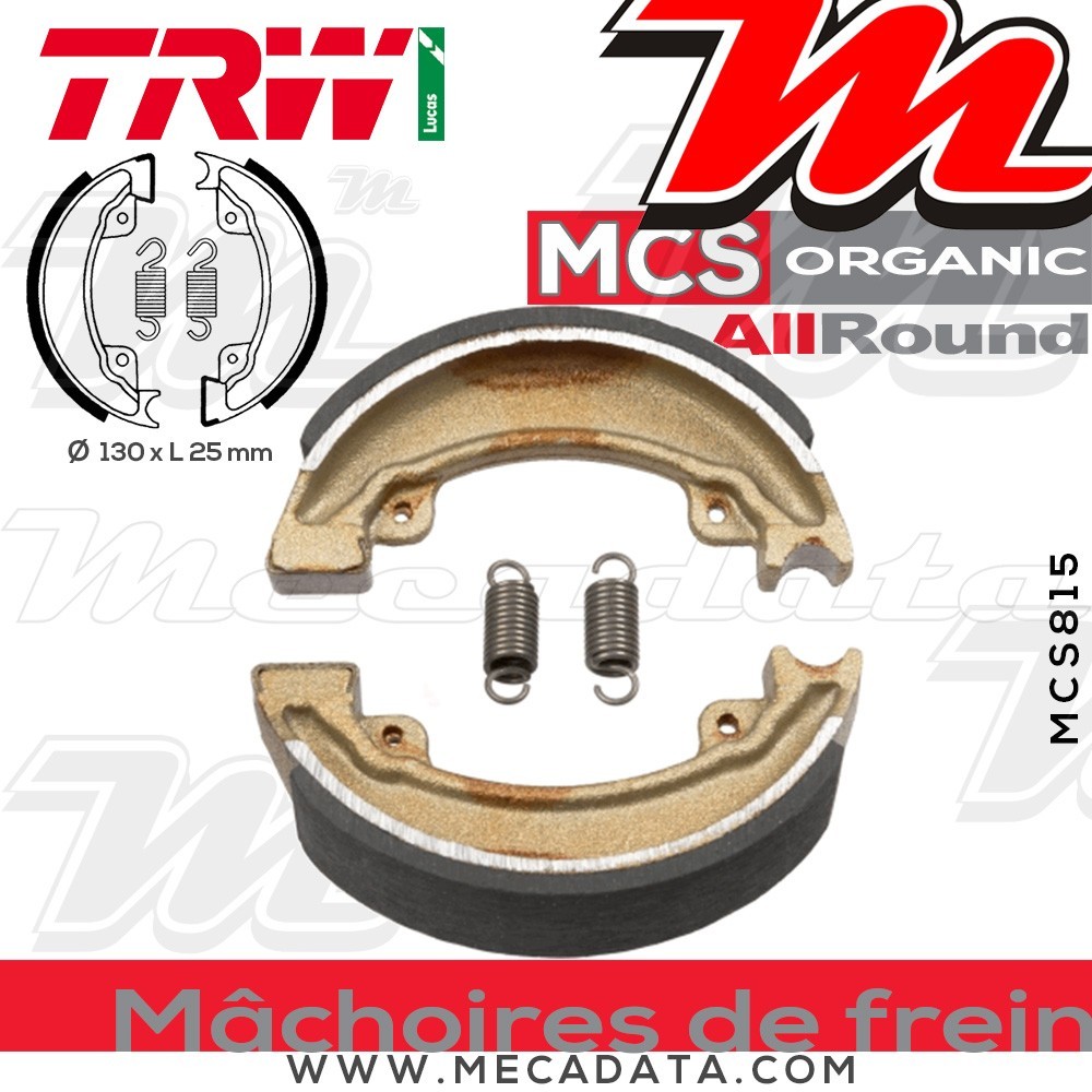 Mâchoires de frein  ~ TRW Lucas MCS 815 