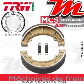 Mâchoires de frein  ~ TRW Lucas MCS 834 