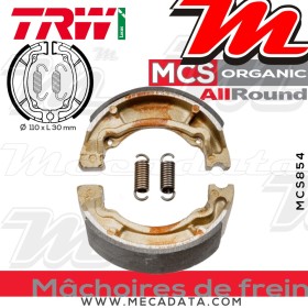 Mâchoires de frein  ~ TRW Lucas MCS 854 