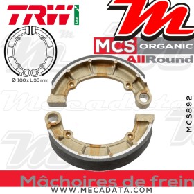 Mâchoires de frein  ~ TRW Lucas MCS 892 