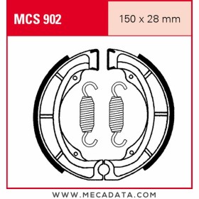Mâchoires de frein  ~ TRW Lucas MCS 902 