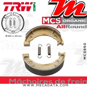 Mâchoires de frein  ~ TRW Lucas MCS 950 