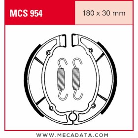 Mâchoires de frein  ~ TRW Lucas MCS 954 