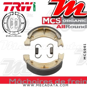 Mâchoires de frein  ~ TRW Lucas MCS 961 