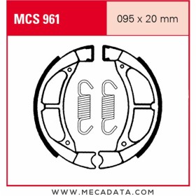 Mâchoires de frein  ~ TRW Lucas MCS 961 