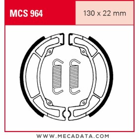 Mâchoires de frein  ~ TRW Lucas MCS 964 
