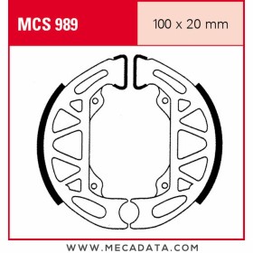 Mâchoires de frein  ~ TRW Lucas MCS 989 
