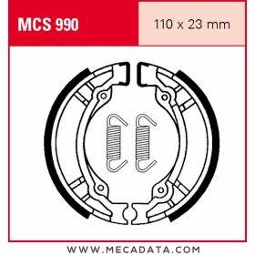 Mâchoires de frein  ~ TRW Lucas MCS 990 
