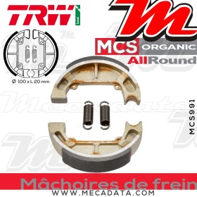 Mâchoires de frein  ~ TRW Lucas MCS 991 