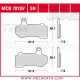 Plaquettes de frein ~ TRW Lucas MCB 781 SV 