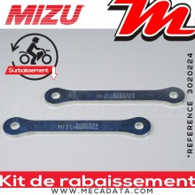 Kit Rabaissement ~ Kawasaki Ninja 125 ~ ( BX125A / BX125B) 2018 - 2024 ~ Mizu - 30 mm