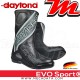 Bottes moto Racing avec coque rigide Daytona Evo Sports Couleur:Noir/Métallisé