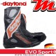 Bottes moto Racing avec coque rigide Daytona Evo Sports Couleur:Noir/Rouge